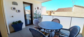 Appartement proche la mer dans une résidence calme